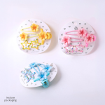 SET PELO TRENDY FLORES ART 54084 HAÑ