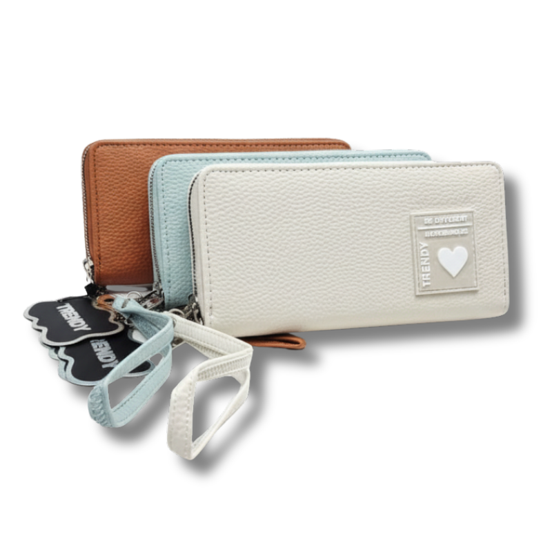 BILLETERA DOBLE CIERRE TRENDY ART 30249 IAÑ