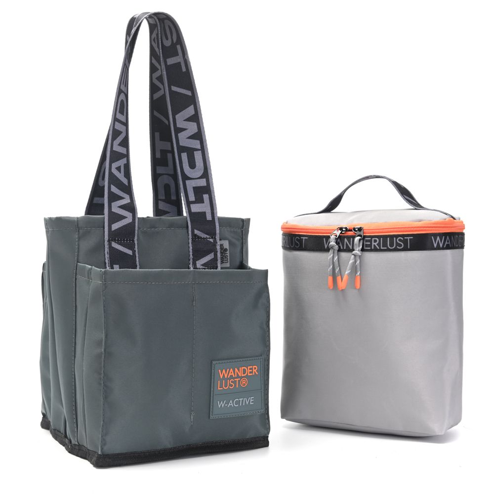 BOLSO MATERO C/ COOLER BAG DESMONTABLE VERDE ART 40535 JAÑ