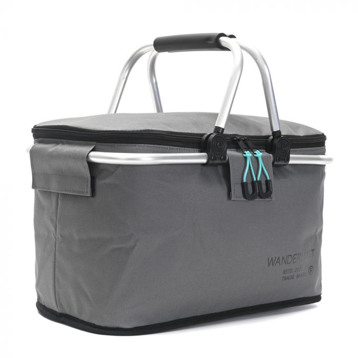 CANASTO WANDERLUST C/DOBLE ASA GRIS ART 40519 JAÑ