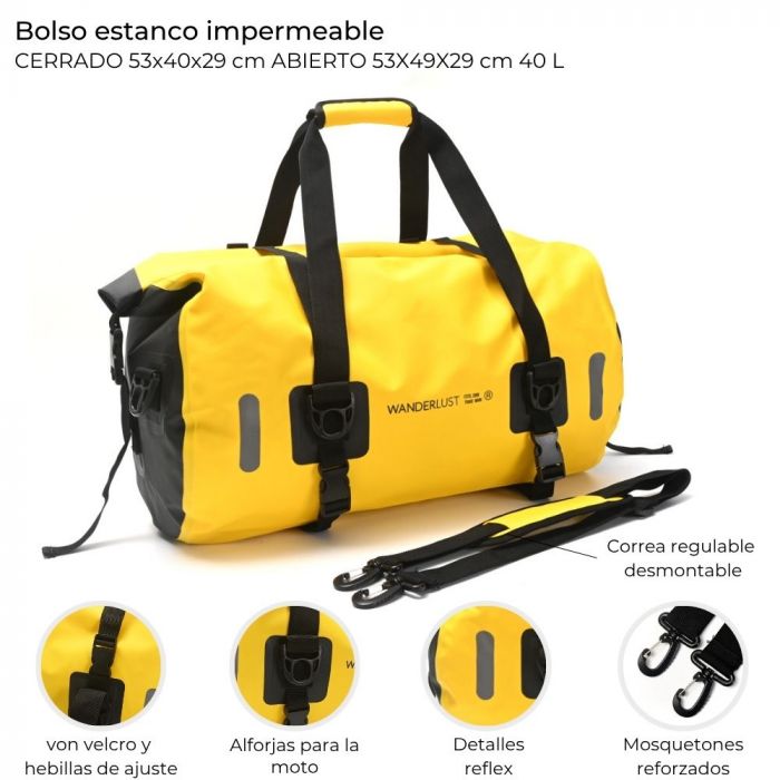 BOLSO ESTANCO IMPERMEABLE CERRADO ART 40671 FAO