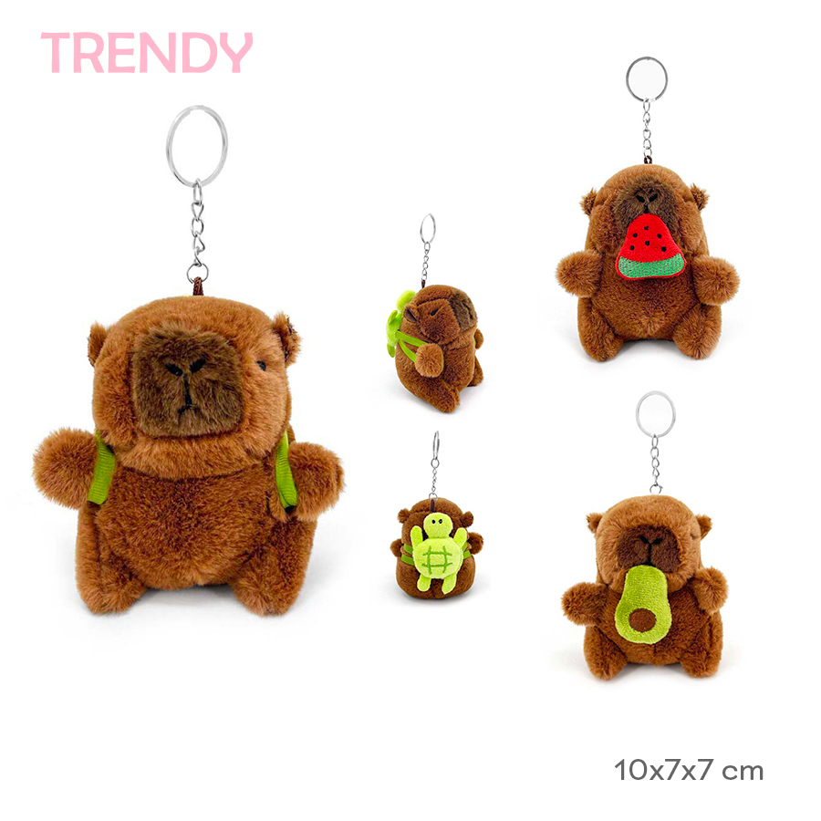 LLAVERO PELUCHE CAPY TRENDY ART 30478 IAÑ