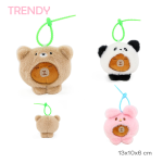 LLAVERO PELUCHE CAPY DISFRAZADO COLG TRENDY ART 30483 IAÑ