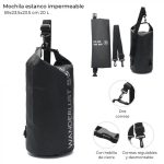 MOCHILA ESTANCO IMPERMEABLE C/HEBILLA ART 40676 FAO