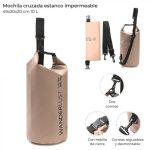 MOCHILA CRUZADA ESTANCO IMPERMEABLE 10LTS ART 40687 FAO