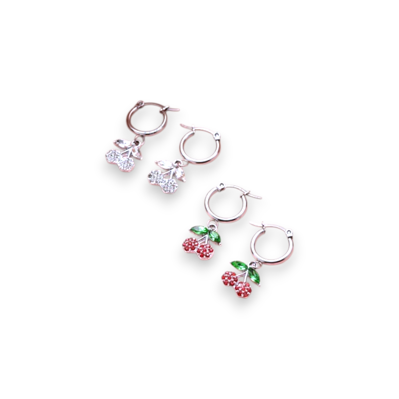 ARO ACERO BLANCO COLGANTE CEREZA XPAR AR447AP IAÑ
