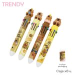 SET DE LAPICERAS CAPY MULTICOLOR TRENDY X1 ART 30575 KAÑ