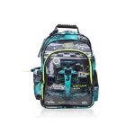 MOCHILA ESPALDA 16" RACING CAR ART BT329 JAO