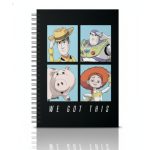 CUADERNO TAPA D ESPIRALADO A4 TOY STORY ART 702129-T KAÑ