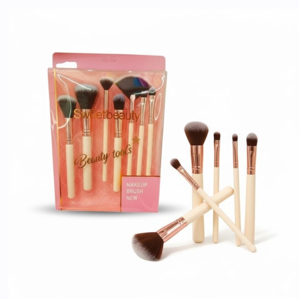 SET DE BROCHAS 7PCS BEAUTY TOOLS ART SZ-1399 KAÑ
