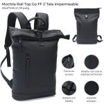 MOCHILA ROLL TOP GO FF 18" TELA IMPERMEABLE ART 38589 BAÑ