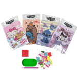 GEMAS PERSONAJES KITTY STITCH KUROMI CAPIBARA BAÑ