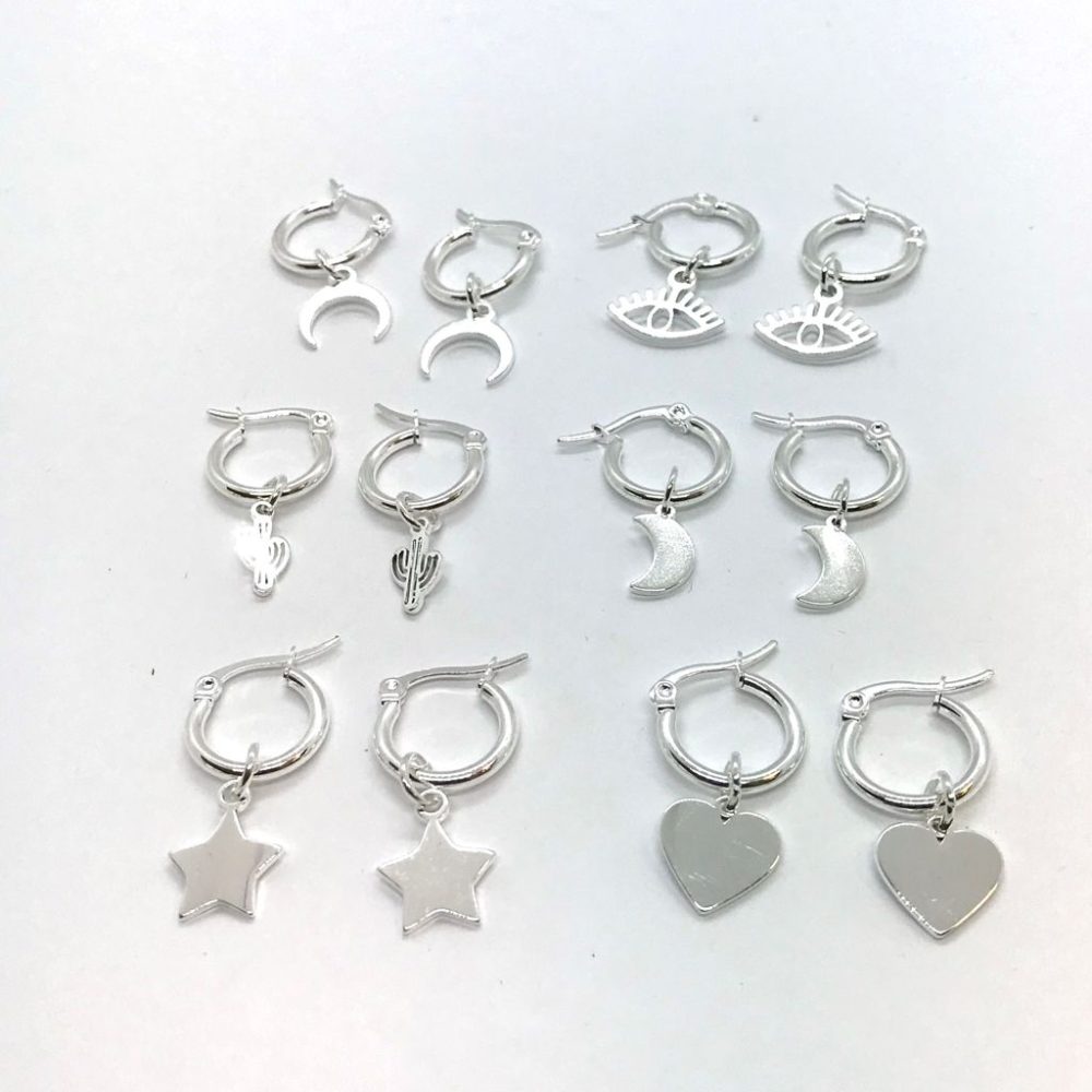 ARGOLLITAS ACERO BLANCO XPAR C/DIJE ART 24-AR636P FAÑ