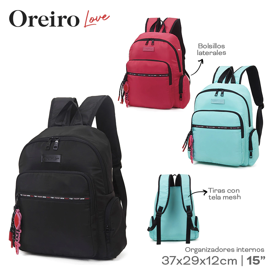 MOCHILA LAS OREIRO LOVE 22381 GAO