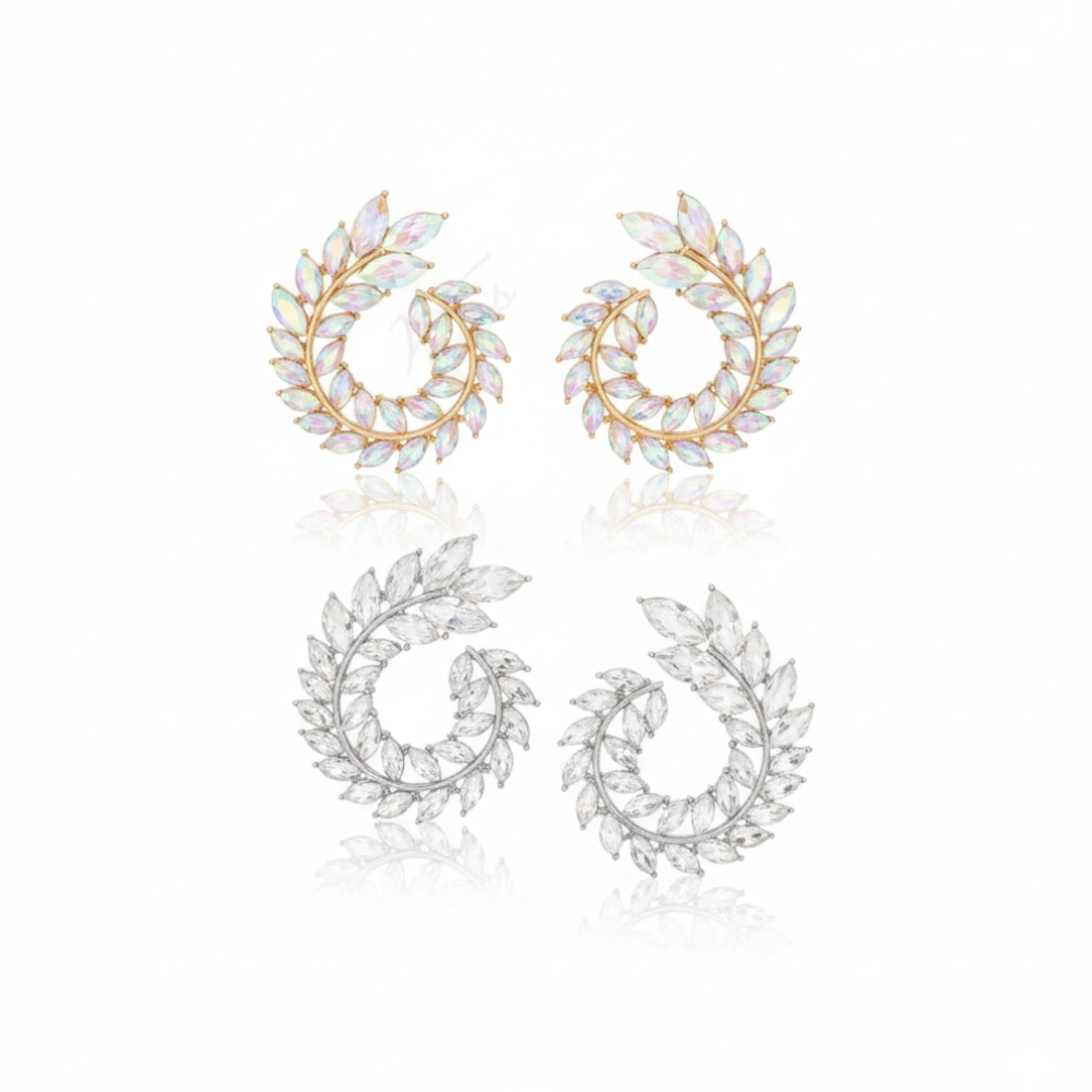 ARO FANTASIA DORADO C/STRASS BLANCO XPAR AR2380 LAÑ
