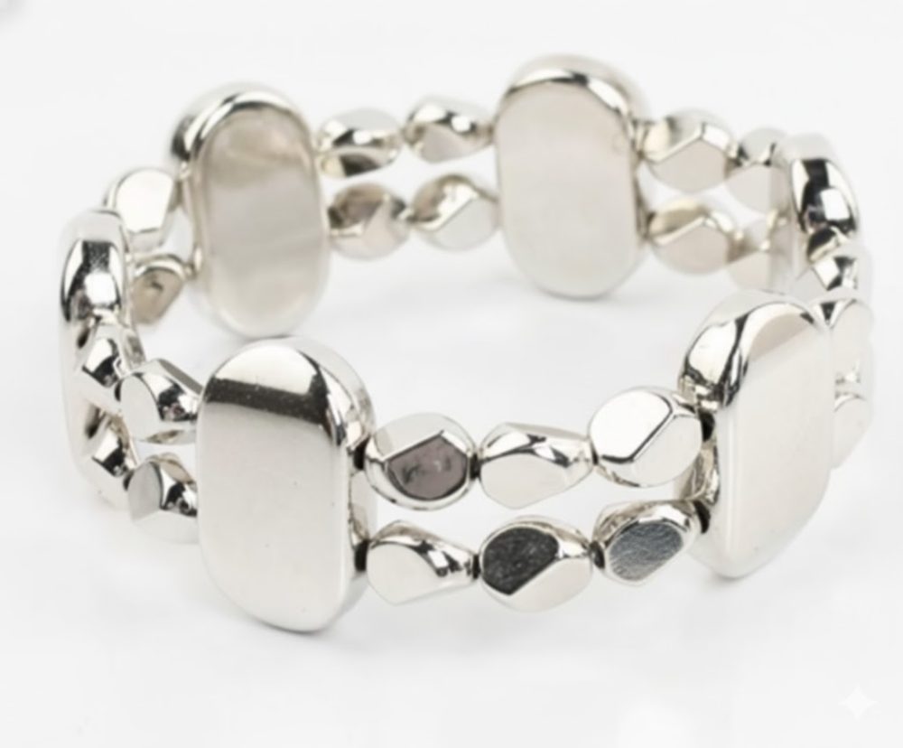 PULSERA ELASTICA SILVER ART BR1272 LAÑ