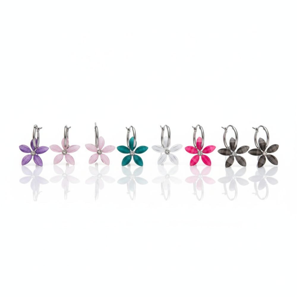 ARO ARGOLLA ACERO FLOR XPAR AR4581 LAÑ