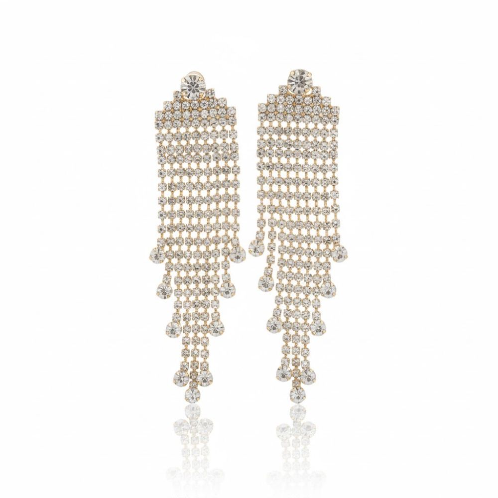 ARO DE STRASS STAR SPARK GOLD ART BR2742 LAÑ