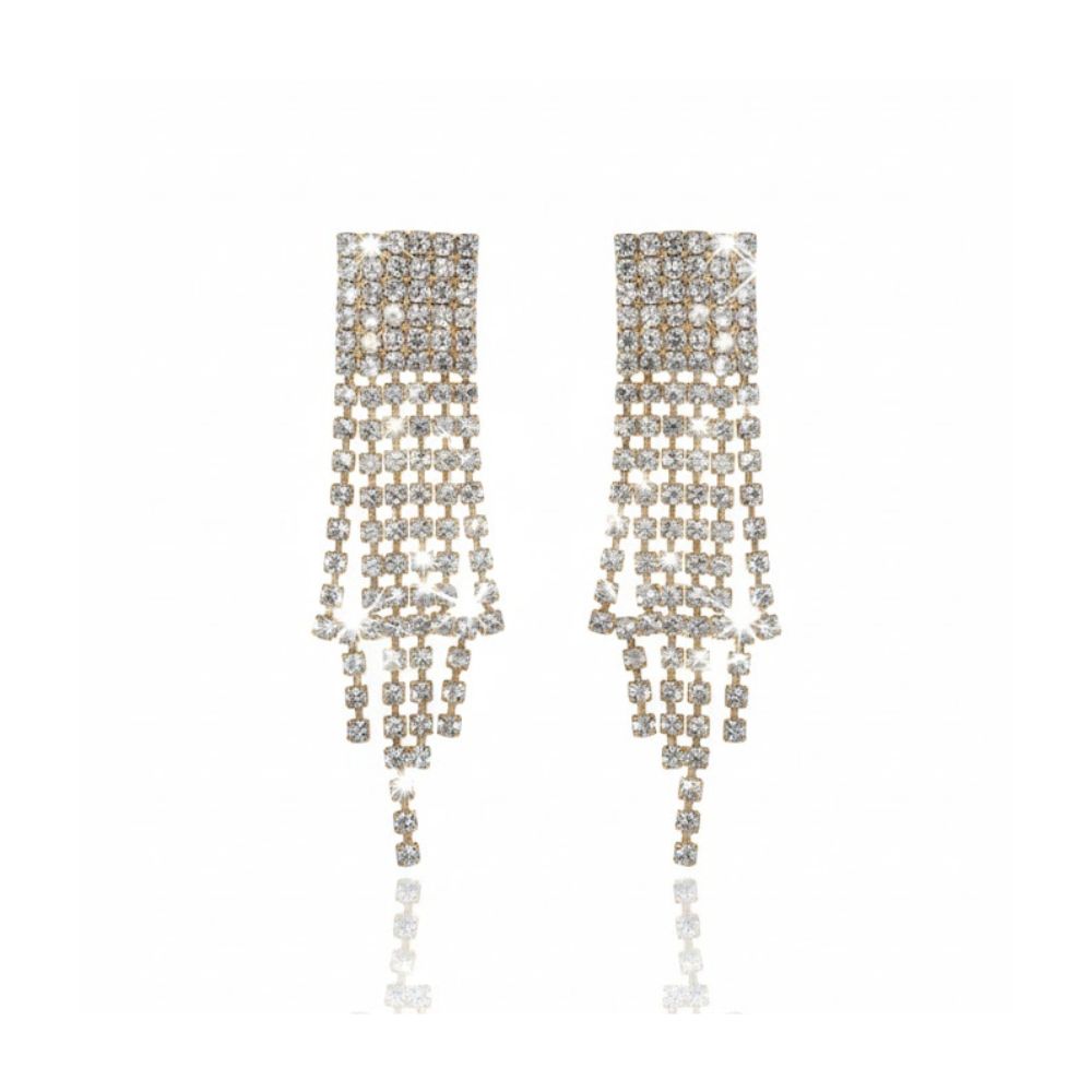 ARO DE STRASS GOLD CUADRADO ART BR1951 LAÑ