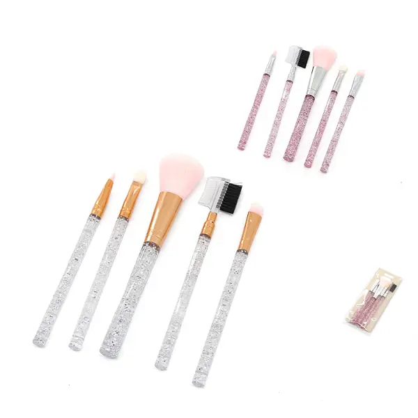 SET DE BROCHAS 5PCS GLITER TRENDY ART 18710 EAO