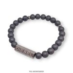 PULSERA ACERO Y HEMAT GRIS ART XAD005600SH AAO