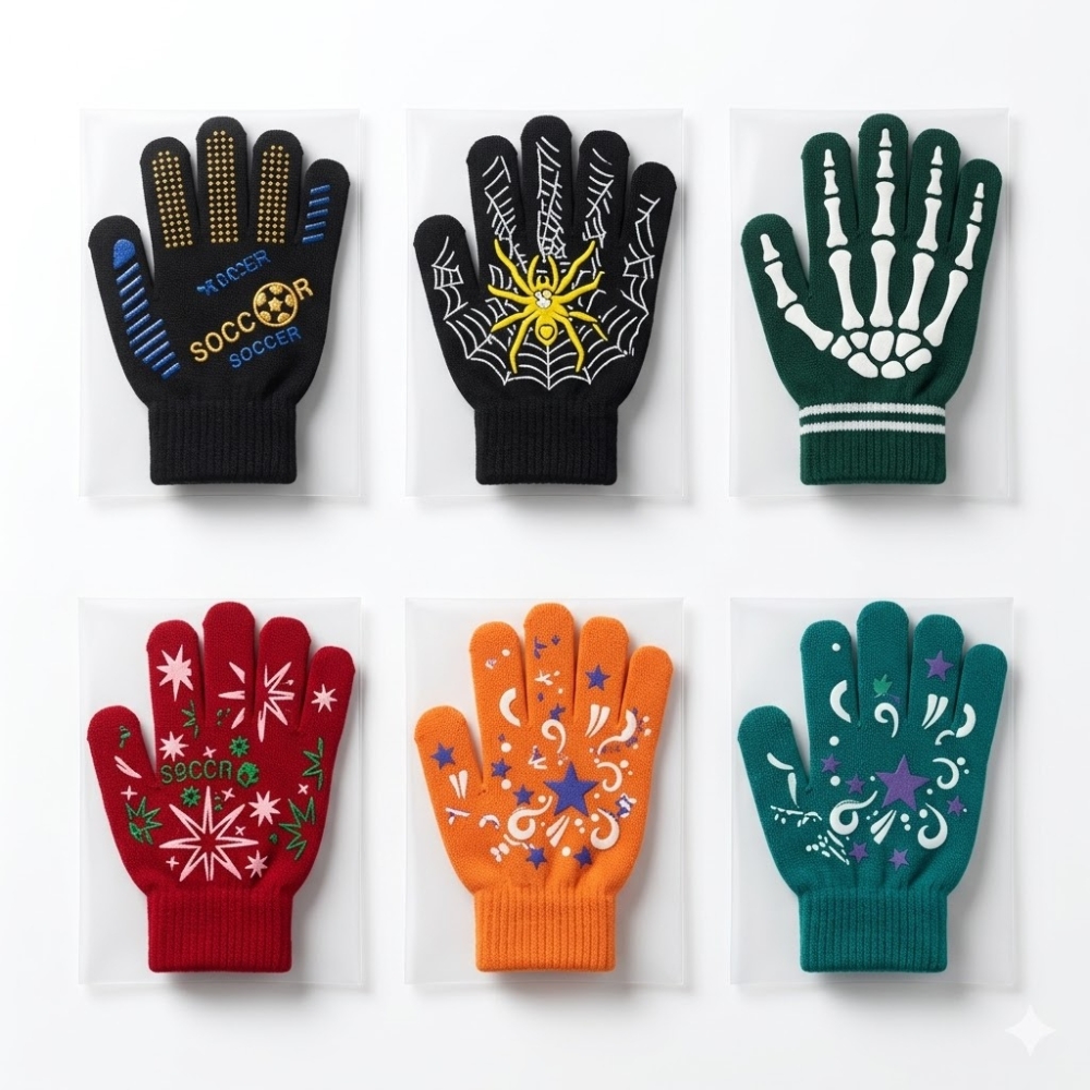 GUANTES INFANTIL C/DISEÑO TEMATICO RT CNW20657 INV CAO