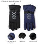 GUANTE DE MOTO HOMBRE KLUB MODE C/DEDO TOUCH ART 43652 CAO