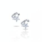 ARO BRONCE DRD ARGOLLA FIJA CON FLOR CUBIC BZAR2345D CAO