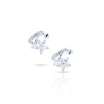 ARO BRONCE BCO MEDIA ARGOLLA DOBLE FIJA CUBIC BZAR2312P CAO
