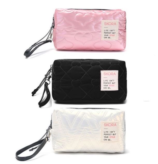 PORTACOSMETICOS MATELASSE ZIGZAG/CORA/ROM ART 39097 BAÑ nop