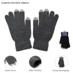 GUANTE HOMBRE CLASICO 3 DEDOS TOUCH WANDERLUST ART 38825 CAO