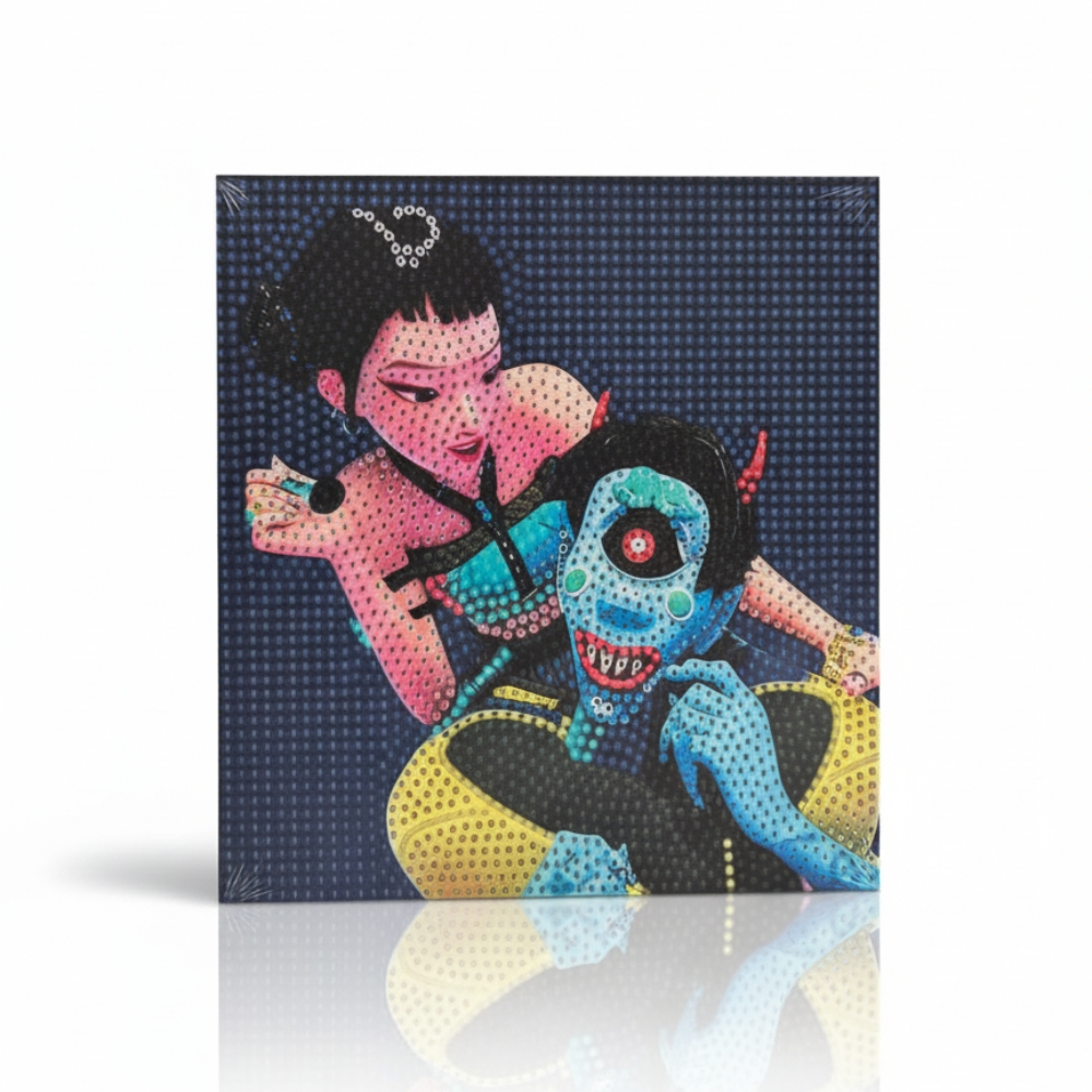 CUADRO DE DIAMANTES CHICO K-POP 20X20 CM ARTLF2020474 CAO