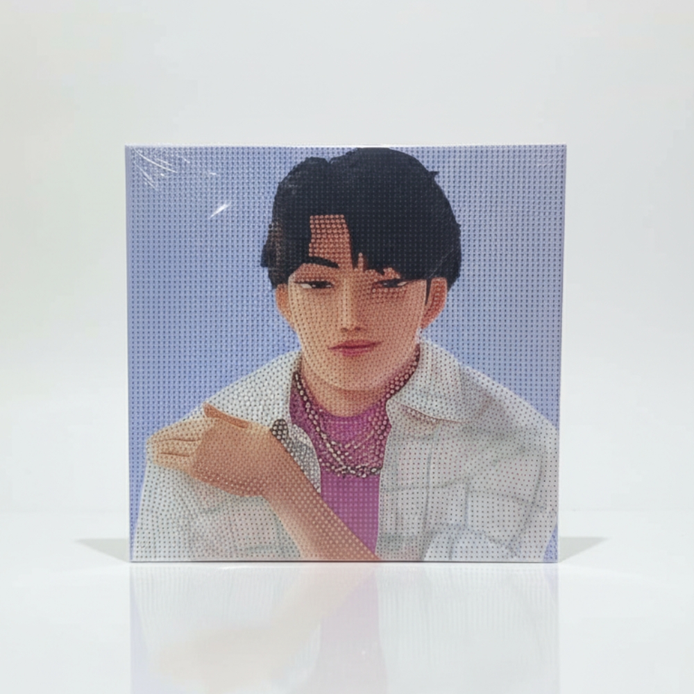 CUADRO DE DIAMANTES GRANDE K-POP 20X20 CM ARTLF2020474 CAO