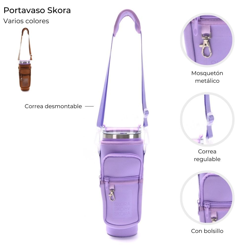 PORTAVASO SKORA C/BOLSILLO ART 40542 CAO