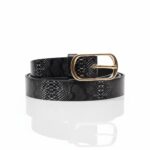 CINTO REPTIL C/HEBILLA DORADA ART S80002 CAO