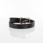 CINTO REPTIL C/HEBILLA DORADA ART U80035 CAO