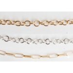 CHOKERS CADENA DORADO/ PLATEADO ART B22692 CAO