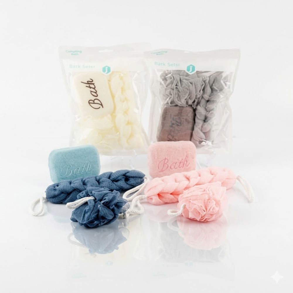 SET ESPONJAS DE BAÑO NS319830 CAO