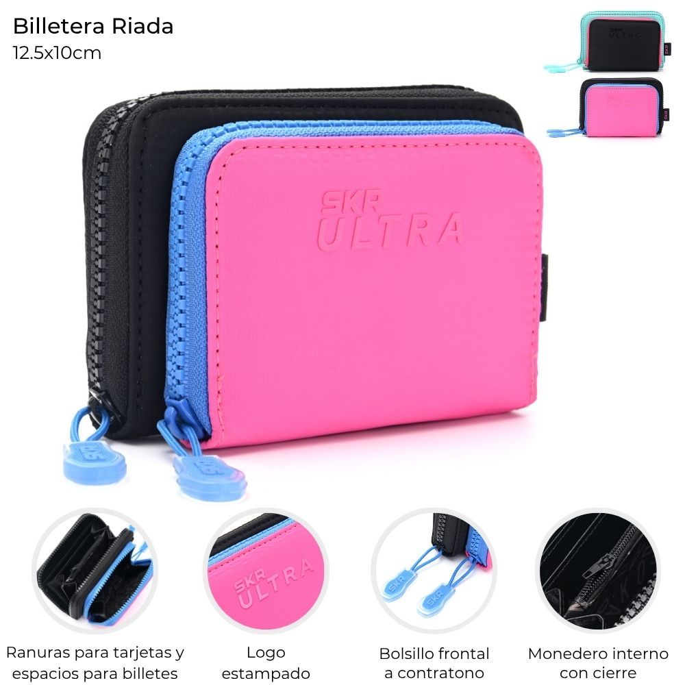 BILLETERA RIADA C/BOLSILLO FRONTAL ART 41539 BAO