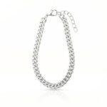 PULSERA ACERO BLANCO GRUESA APU241P CAO
