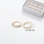 ANILLO BRONCE DORADO MICROPAVE ART AN621D CAO