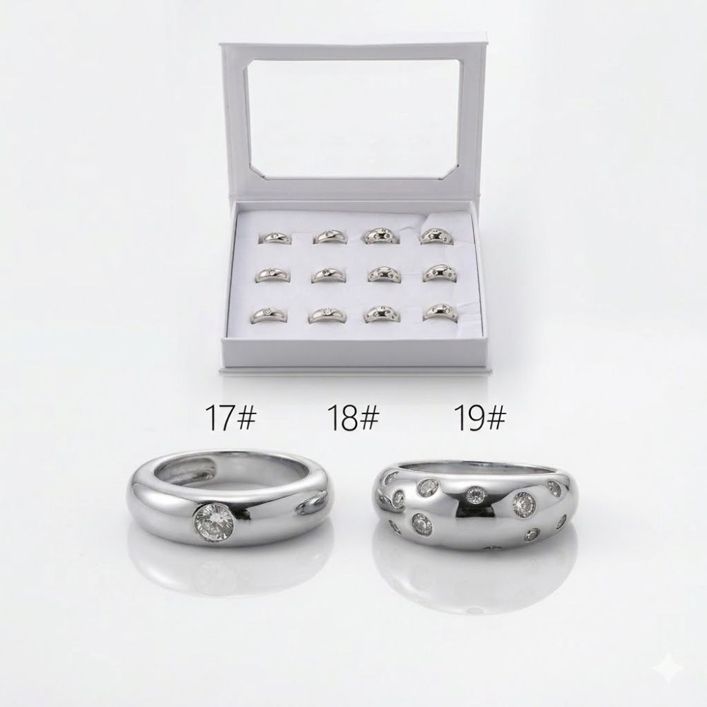 ANILLO BRONCE BLANCO MICROPAVE ART AN644P CAO