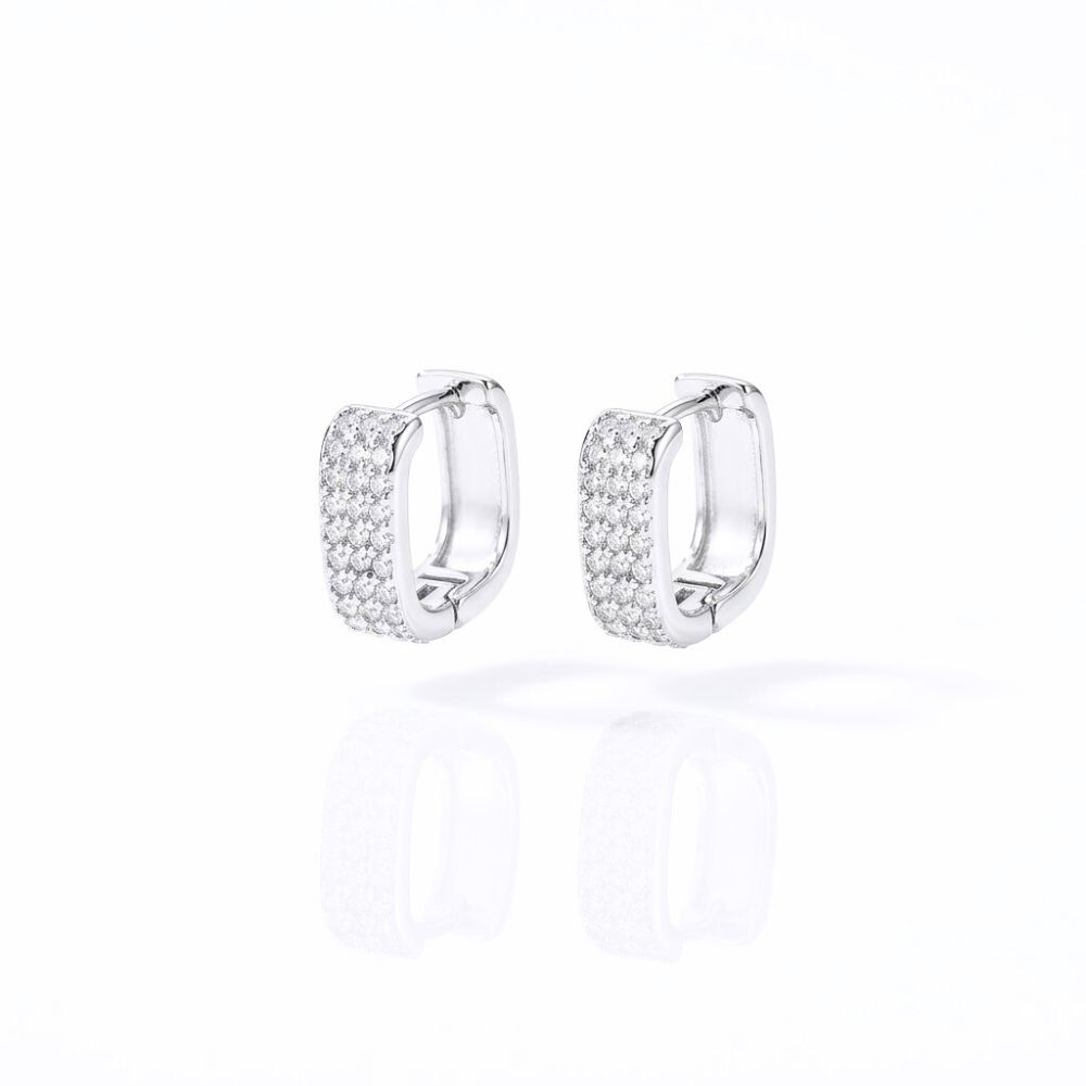 ARO BRONCE BCO ARGOLLA CLIP CUAD ANCHA MICROPA BZAR2351P CAO