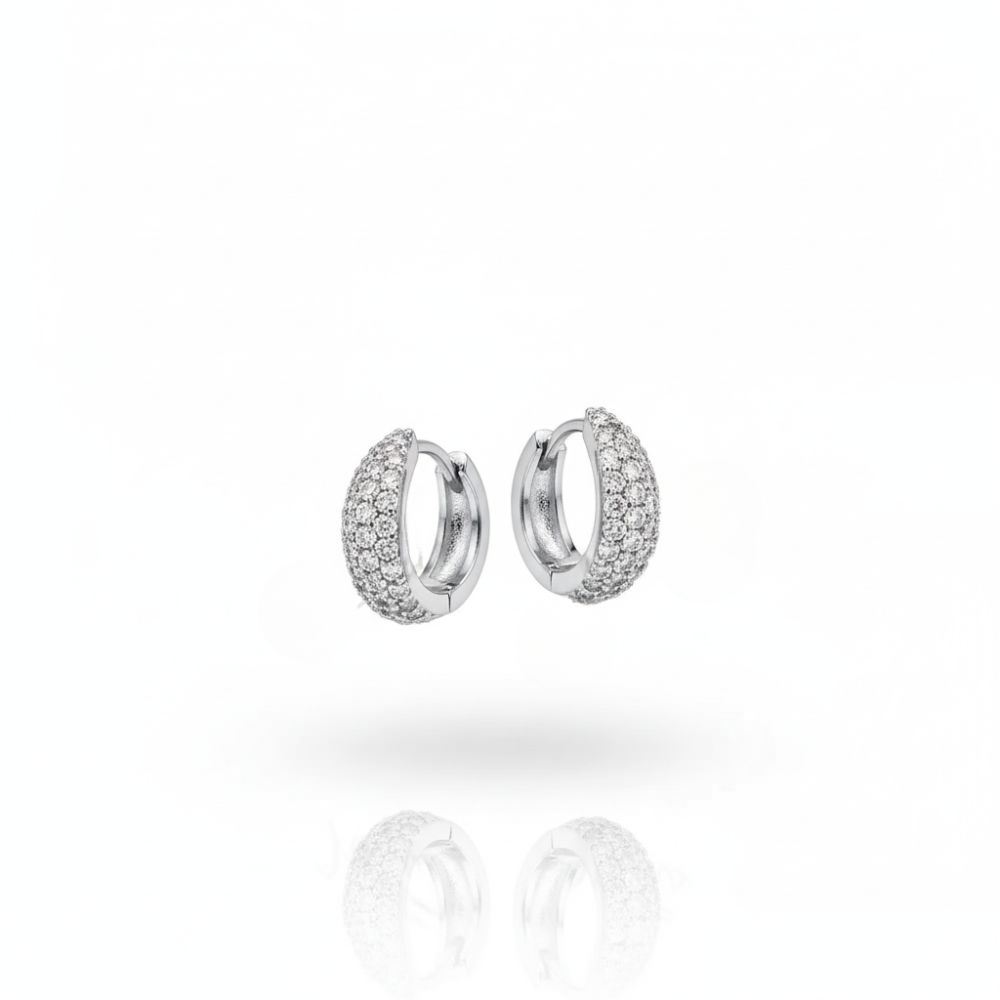 ARO BRONCE ARGOLLA CON CLIP DE MICROPAVE BZAR2352 CAO