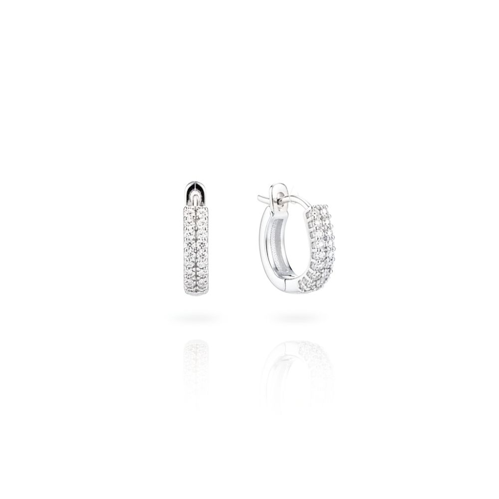 ARO BRONCE BCO ARGOLLA CLIP CUADRADA MICRO BZAR2364P CAO