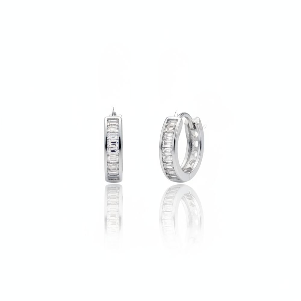 ARO BRONCE ARGOLLA CON CLIP Y CUBIC BZAR2372 CAO