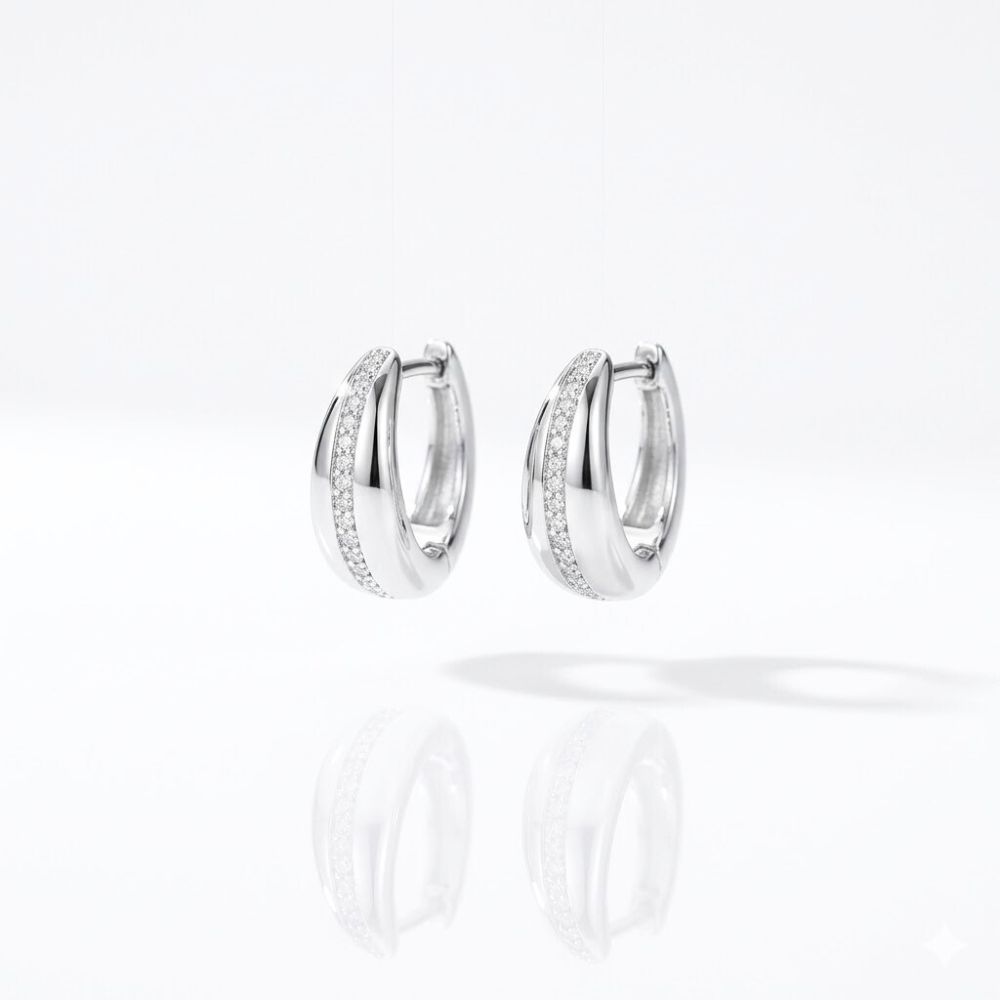 ARO BRONCE BCO PAR ARGOLLA CLIP FRUTILLA MICRO BZAR2342P CAO