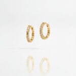 ARO BRONCE DRD ARGOLLA CON CLIP Y MICROPAVE BZAR2308D CAO