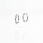 ARO BRONCE BCO ARGOLLA CON CLIP Y MICROPAVE BZAR2308P CAO