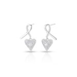 ARO BRONCE BCO ARGOLLA CON CLIP Y MICROPAVE BZAR2284P CAO